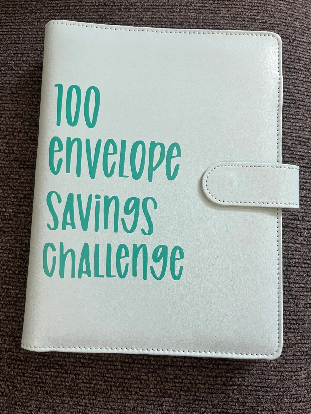 NWOT 100 Envelope Savings Challenge Binder